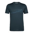 Icebreaker Mens Tech Lite SSSingle Line Whale Herren T-Shirt