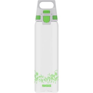 SIGG Trinkflasche Total Clear One MyPlanet grün 0,75 L