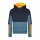 Trollkids Kids Rondane Sweater black/steel bue/mango