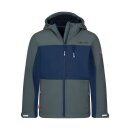 Trollkids Kids Bergsfjord Winter Softshelljacke, ivy/navy