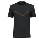 Salewa Eagle Frame Dryton T-Shirt Herren - black out...