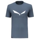 Salewa Solidlogo Dri-Release T-Shirt Herren - java blue 8100