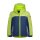 Trollkids Kids Telemark Jacket kiwi/mystic blue