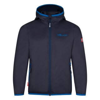 Trollkids Kids Trolltunga Jacket navy/cobalt blue 100