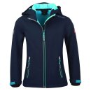 Trollkids Girls Trollfjord Jacket navy/mint 132