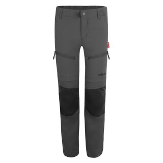 Trollkids Kids Nordfjord Zip-off Pants Slim Fit anthracite 602