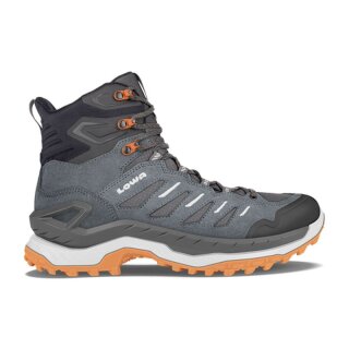 Lowa INNOVO GTX MID Herren Leichtwanderschuh, rauchgrün/flame 7954