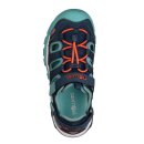 Trollkids Kids Kristiansand Sandal XT dark navy/dusky turquoise/glow orange 110