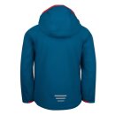 Trollkids Kids Kvalvika Jacket petrol/spicy red 151