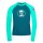 Trollkids Kids Kvalvika Shirt dark mint/petrol 143