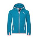 Trollkids Girls Sandefjord Jacket harbor blue/peony rose 130