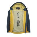 Trollkids Kids Telemark Jacket dark navy/ginger/sea sand 110
