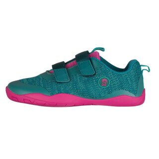 Trollkids Kids Eikefjord Barefoot Hiker smaragd/rubine  312