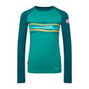 Trollkids Kids Haukland Shirt sea green/lagoon green