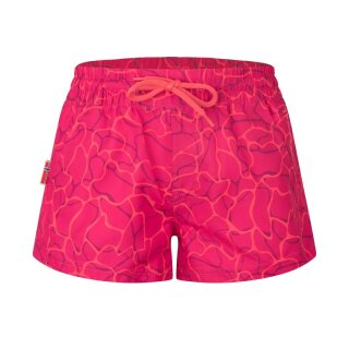 Trollkids Girls Haukland Badeshorts, bright pink/watermelon