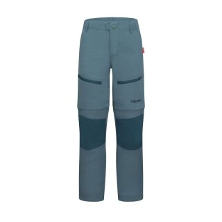 Trollkids Kids Nordfjord Zip-off Pants Slim Fit teal 326