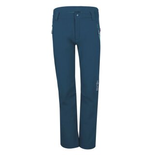 Trollkids Kids Fjell Softshell Hose, mystic blue