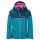 Trollkids Girls Hallingdal Winterjacke dark turquoise/madeira blue/light magenta