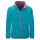 Trollkids Girls Oppdal Jacket XT Fleecejacke, dark turquoise/bright berry