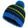 Trollkids Kids Hafjell Bobble Cap Bommelmütze, night sky/vivid blue/cool lime