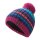 Trollkids Kids Hafjell Bobble Cap Bommelmütze, bright berry/dark purple