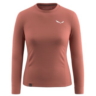 Puez DryTon T-Shirt Damen Langarmshirt, etruscan red