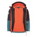 Trollkids Kids Skjorta Jacket stormy blue/ mystic blue/ glow green 126