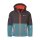 Trollkids Kids Skjorta Jacket stormy blue/ mystic blue/ glow green 126