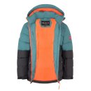 Trollkids Kids Gryllefjord Winterjacke, stormy blue/black/flame orange