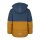 Trollkids Kids Gryllefjord Winterjacke, bronze/mystic blue/flame orange