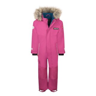 Trollkids Kids Kirkenes Schneeanzug, bright berry/madeira blue