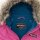 Trollkids Kids Kirkenes Schneeanzug, bright berry/madeira blue