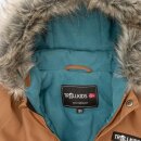 Trollkids Kids Kirkenes Schneeanzug, bronze/stormy blue
