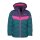 Trollkids Girls Gryllefjord Winterjacke, midnight petrol/deep violet/dark pink