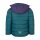 Trollkids Girls Gryllefjord Winterjacke, midnight petrol/deep violet/dark pink