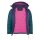 Trollkids Girls Gryllefjord Winterjacke, midnight petrol/deep violet/dark pink