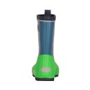 Trollkids Kids Lysefjord Rubber Boots dark marine/fresh green/mystic blue 104
