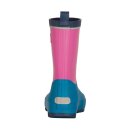 Trollkids Kids Lysefjord Rubber Boots light magenta/dark turquoise/madeira blue 240