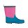 Trollkids Kids Lysefjord Rubber Boots light magenta/dark turquoise/madeira blue 240