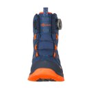 Trollkids Kids Kirkenes Winterstiefel, nordic blue/mystic blue/flame orange