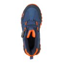 Trollkids Kids Kirkenes Winterstiefel, nordic blue/mystic blue/flame orange
