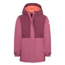 Trollkids Girls Hovden Coat Wintermantel, redwood/salmon
