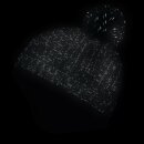 Trollkids Kids Flekkefjord Reflective Cap Bommelmütze, dark pink