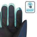 Trollkids Kids Rauland Glove Fingerhandschuhe, dark marine/mystic blue/arctic blue