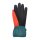 Trollkids Kids Rauland Glove Fingerhandschuhe, stormy blue/flame orange/black