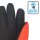 Trollkids Kids Rauland Glove Fingerhandschuhe, stormy blue/flame orange/black