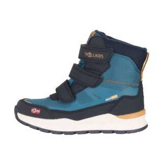 Trollkids Kids Rauland Winter Boots Winterstiefel, nordic blue/navy