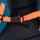 Trollkids Kids Senja Pack 15 L atlantic blue/dark navy/glow orange 197