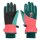 Trollkids Kids Trolltunga Glove Fingerhandschuhe, midnight petrol/coral pink/dusty teal