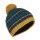 Trollkids Kids Hafjell Bobble Cap Bommelmütze,  bronze/dark cyan/mystic blue